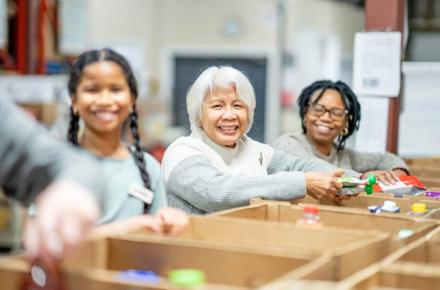 Volunteering with United Way 